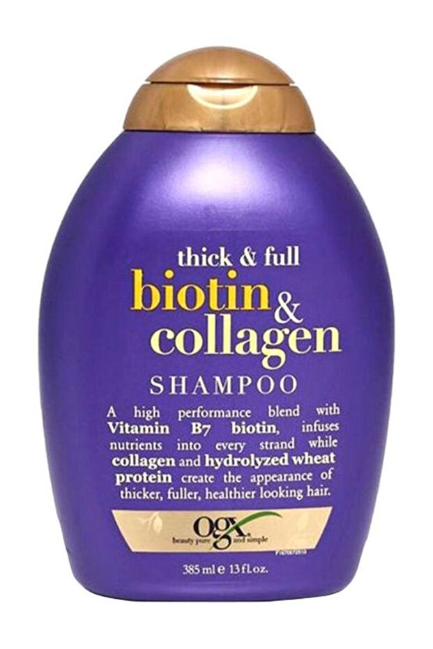 Full Biotin And Collagen Shampoo Purple 385ml