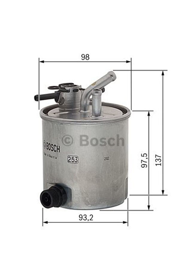 Fuel filter F 026 402 059 - 5