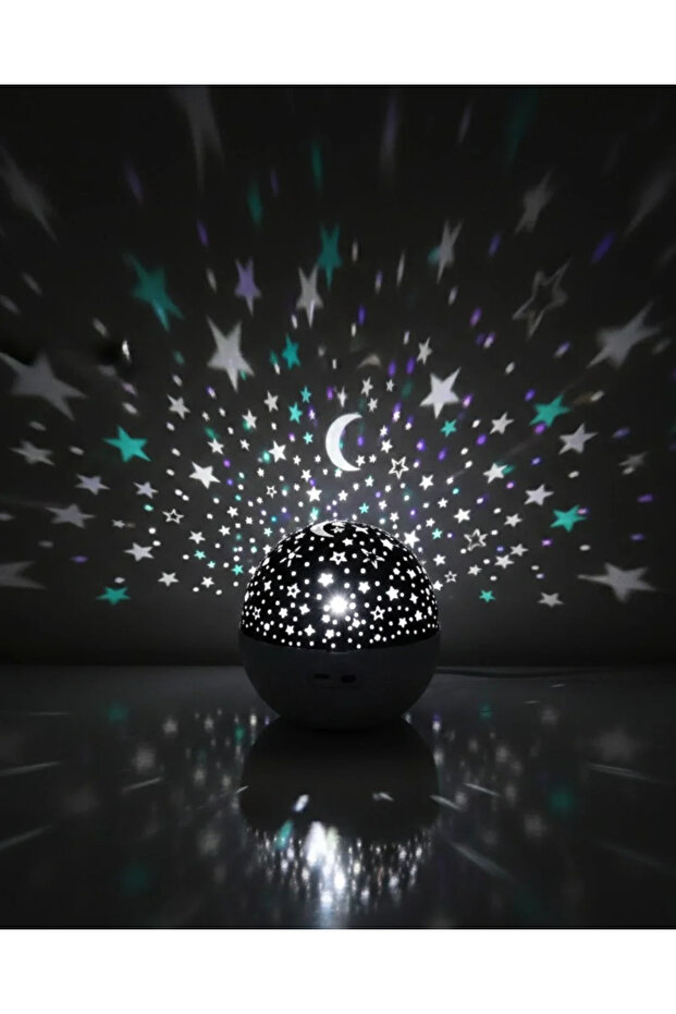 مصباح بيئي لجهاز عرض ستار بروجكتور مزود بقابس قابل للضبط - 1