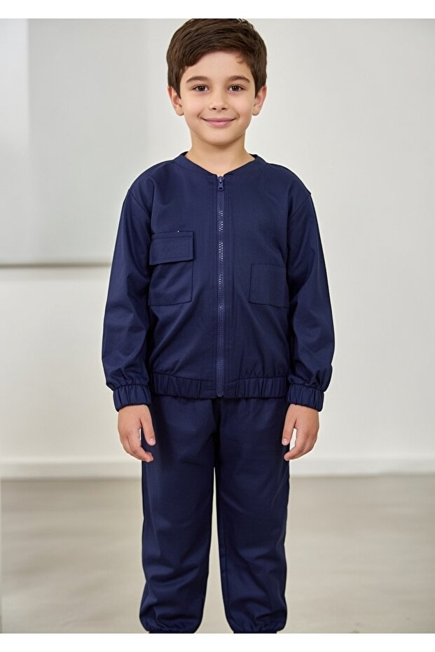 Boy's Lower Top Double Suit