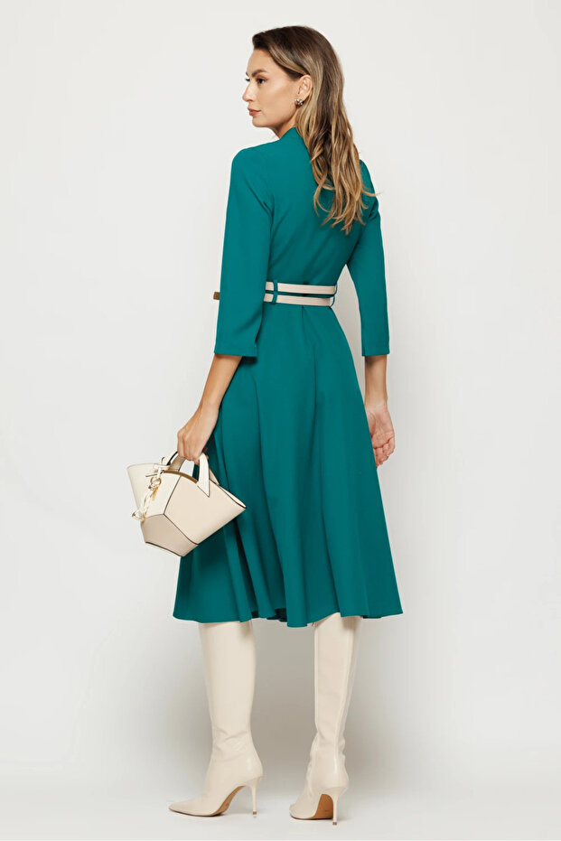 Rochie Adara verde - 2