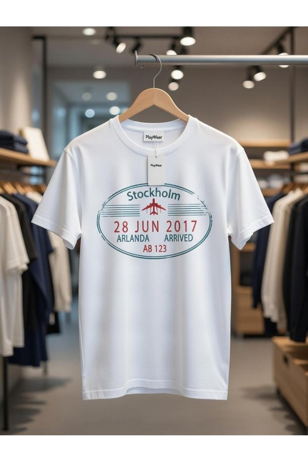 Unisex Comfortable Fit 28 Jun 2017 Printed T-Shirt