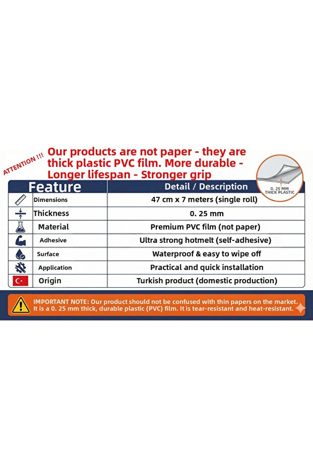 Self-Adhesive Waterproof Decorative Foil Coating - 7