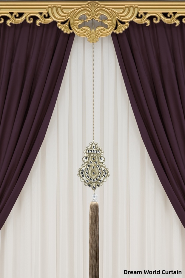 Special Design Stone Curtain Pendant Ornament Curtain Accessory