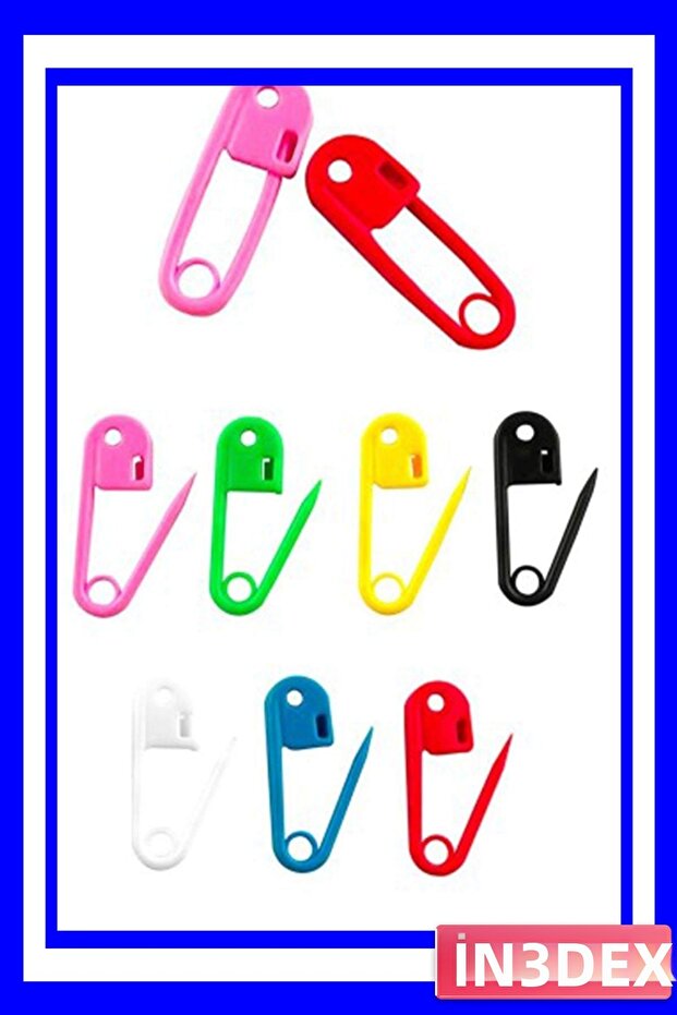 Knitting Loop Markers Set 30 Pieces Plastic - 1