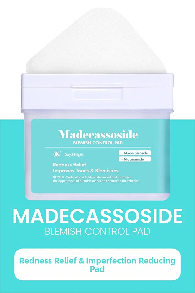 Madecassoside Blemish Control Pad Tonic Pad Anti-Pore Purifying Toner Pad 120 Pieces