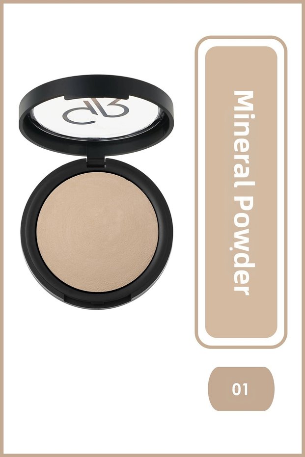 Mineral Terrabaked Powder No: 01 Ivory - Mineral Powder - 8691190540524