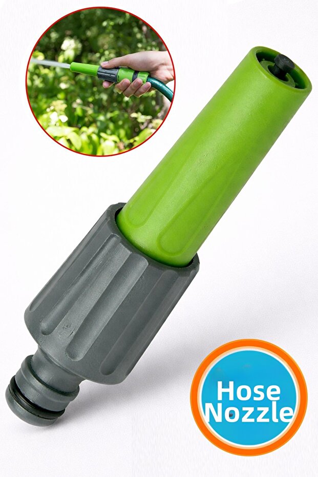 Practical Detachable Adjustable Hose End 12 cm Garden Watering Car Washing Cleaning Apparatus Plastic