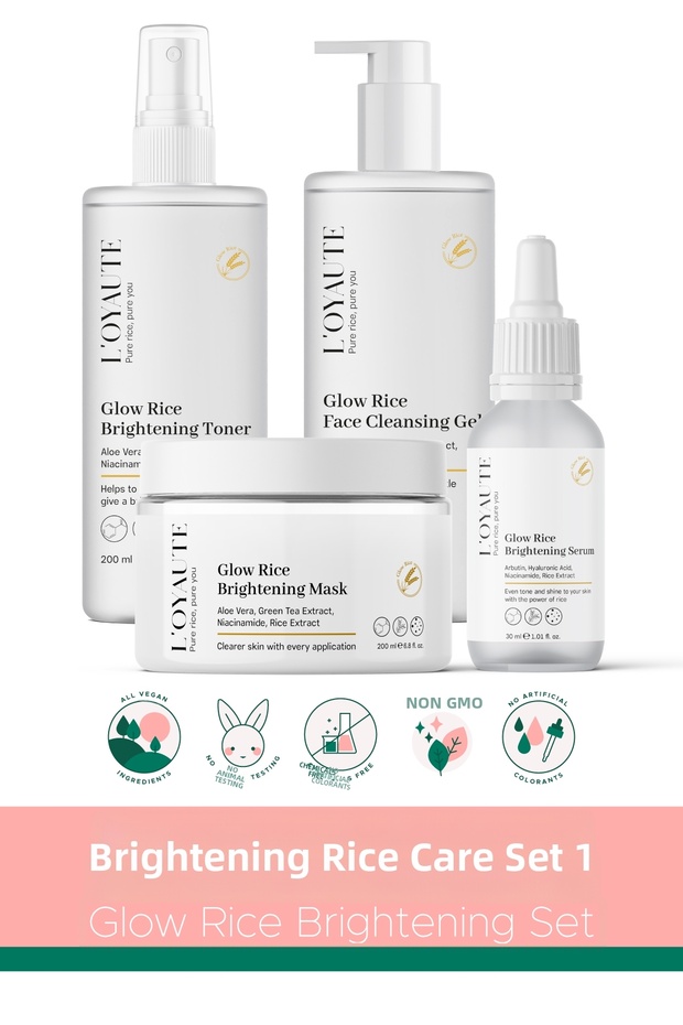 Anti-Blemish & Brightening Rice Care Set 1