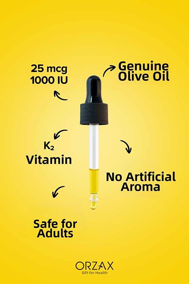 Orzax D3K2 20ml Drops - 4