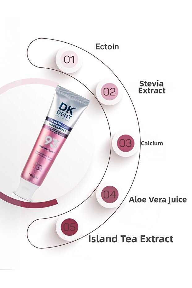 معجون أسنان ذو حساسية قصوى 93% 75 مل × 2 قطعة - 2
