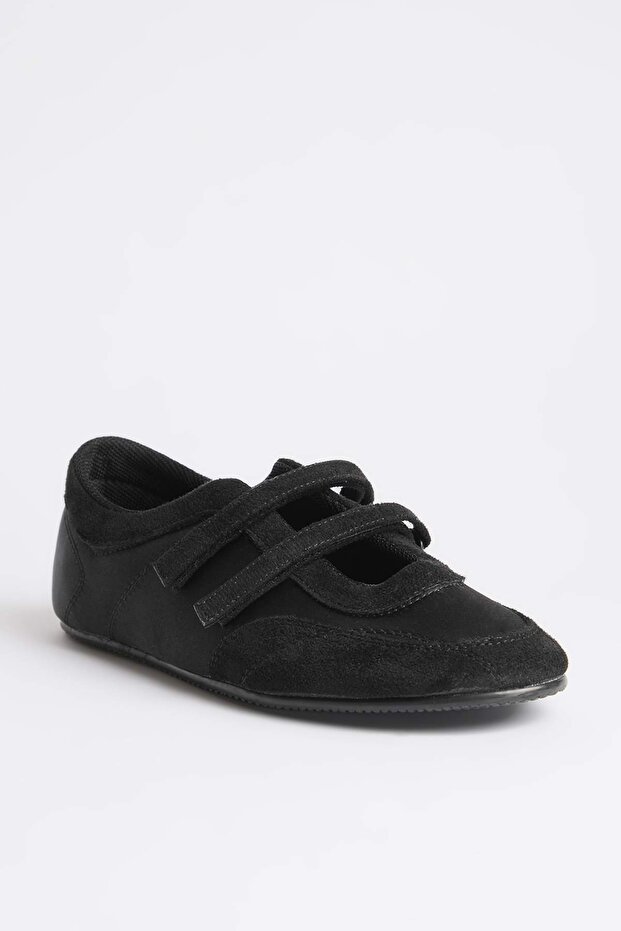 Teen Siyah Bant Detaylı Kadın Sneaker TAKSS26SN00005 - 5