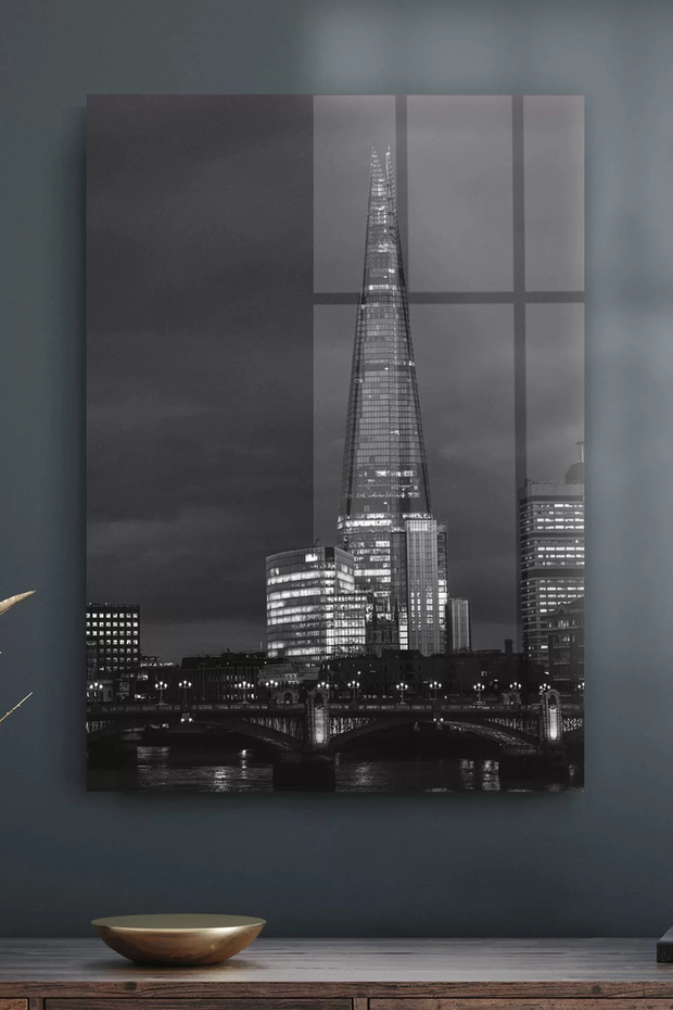 Glass Table Cityscape - 3