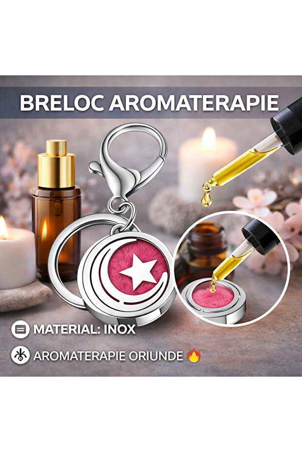 Aromatherapy Keychain, Diffuser for Essential Oils V8 - 1