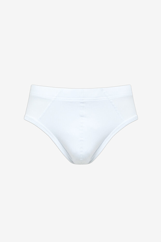 Erkek Basic Tape White 3lü Slip - 3
