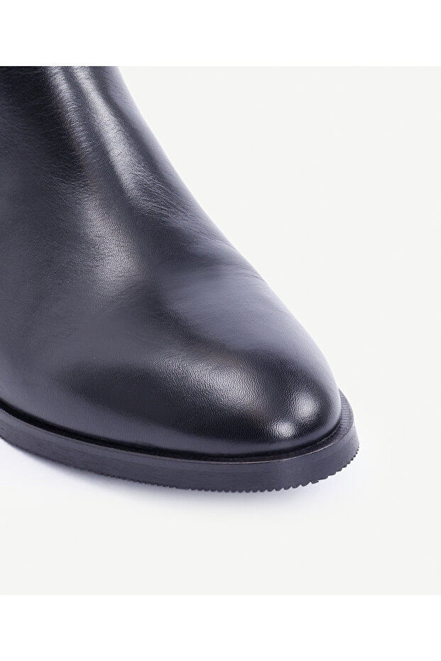 أحذية مسطحة من الجلد الناعم - 2