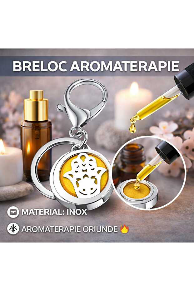 Aromatherapy Keychain, Diffuser for Essential Oils V17 - 1