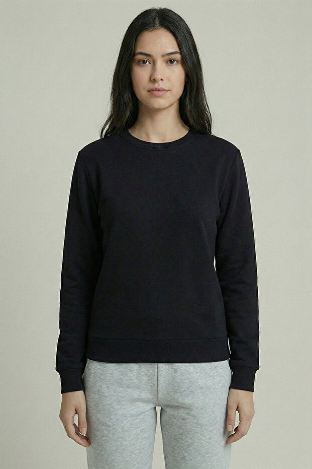 Kadın Basic Sweat - 1