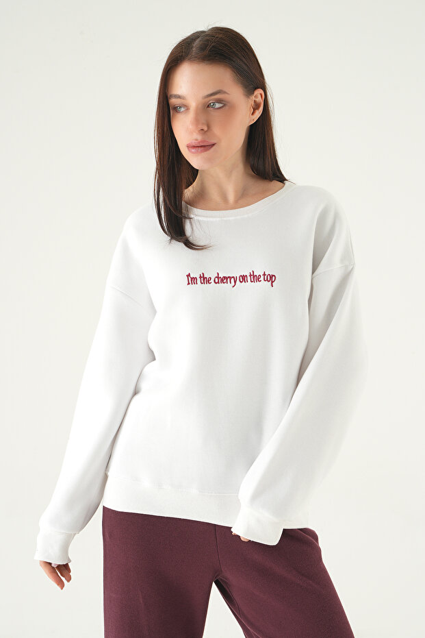 1041 كريم عرق مطبوع عليه نصوص - 2