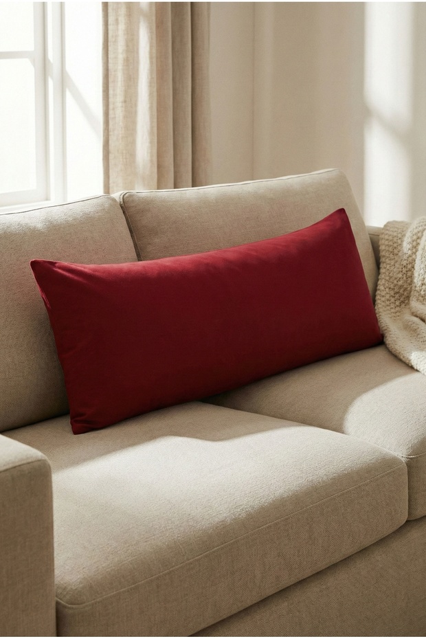 Plump Side Maternity Pillow and Decorative Long Pillow 40x120 - 1400gr