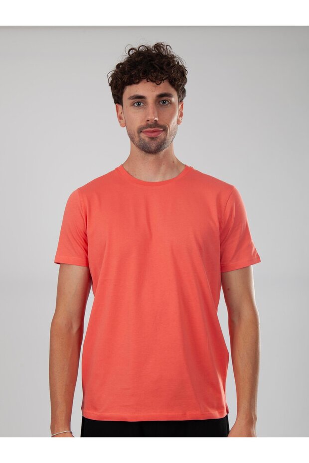 Ανδρικό μπλουζάκι Salmon Color Basic Regular - 2