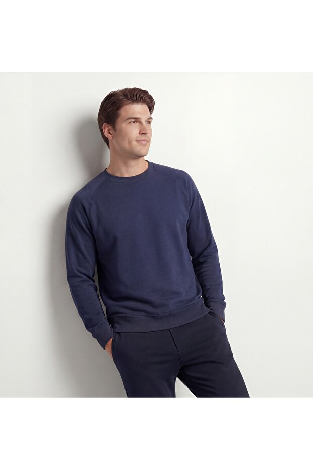 Basic Erkek Regular Sweatshirt - 1