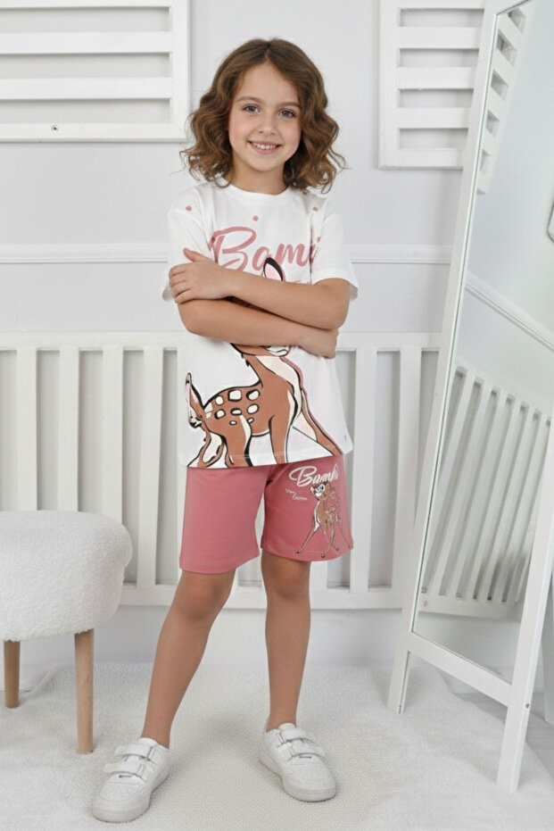Bambi Print Girl's Set