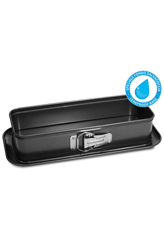 Clamped Rectangular Cake Mold 30X11X7 cm 30X11X7 cm - 1