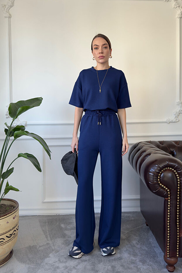 Modal Fabric Basic Set - Cobalt - 3