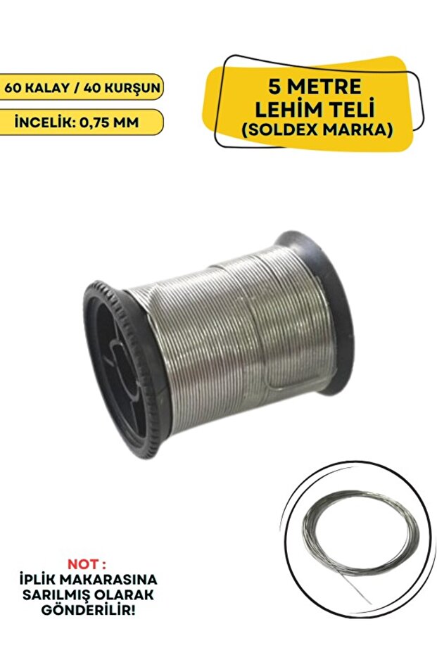 5 Metre 60/40 Lehim Teli