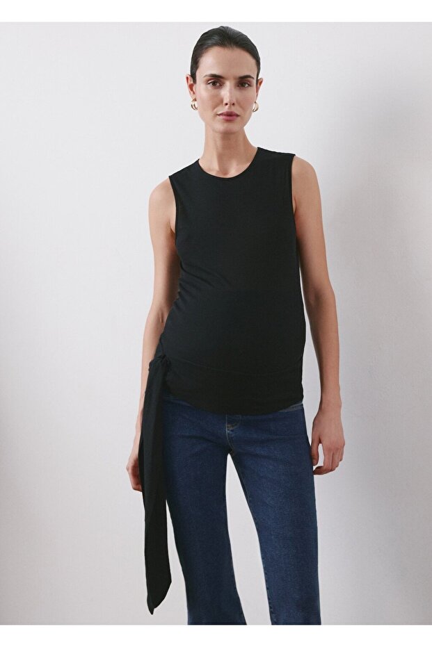 Wide leg hamile jean - 6