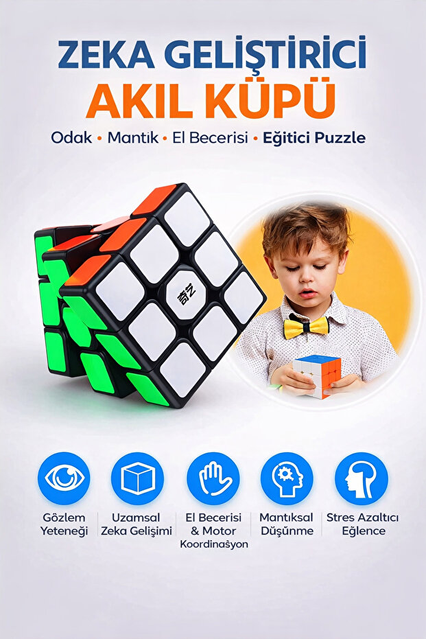3X3 Colorful Intelligence and Patience Cube