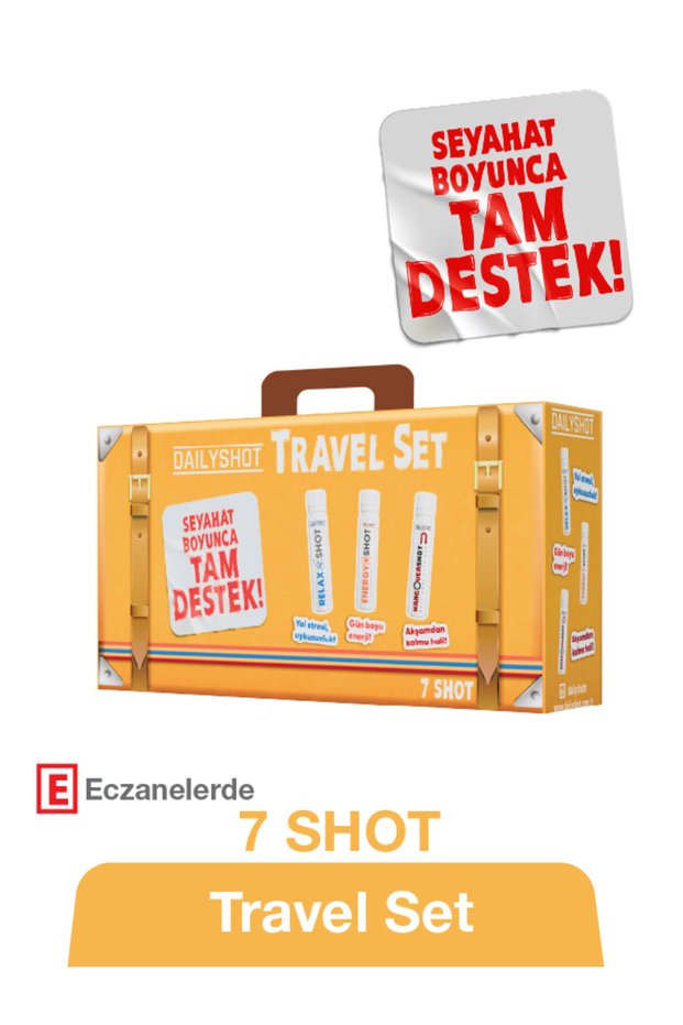 Hangover Shot Travel Set Travel Kit, Complete Support during Your Journey