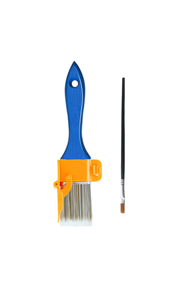 army green Professional Corner Paint Brush for Walls & Ceilings - Handheld Paint Tool With Clean Cut