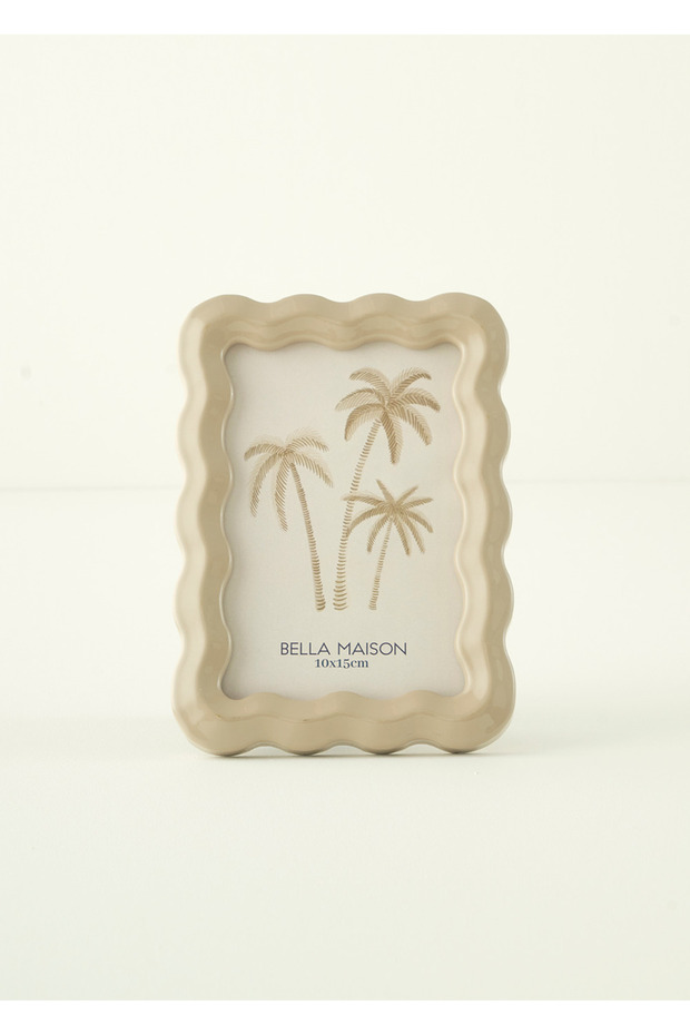 إطار زخرفي للخريف باللون البيج (12x2x17 سم)