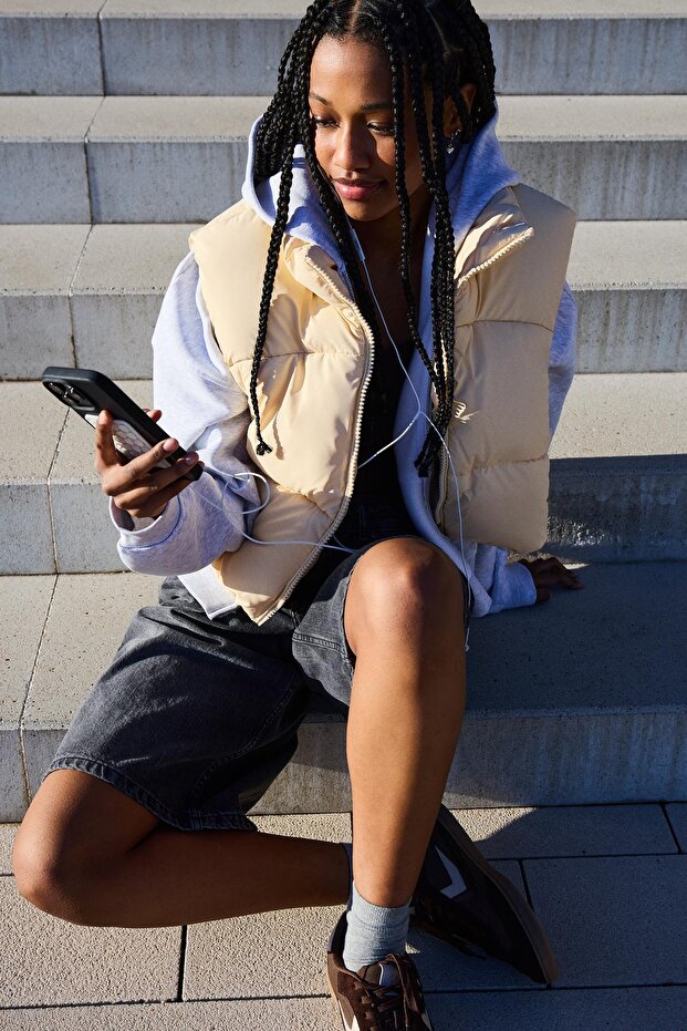 Crop şişme yelek - 3