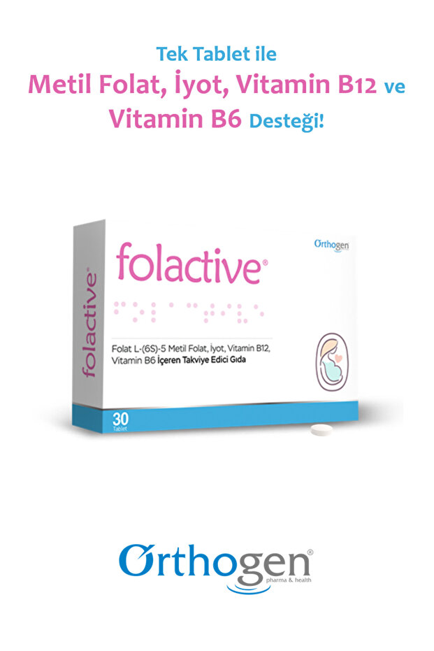 Folactive 30 Tablet - 1