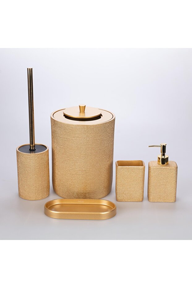 Linen Banyo Seti Altın - 2