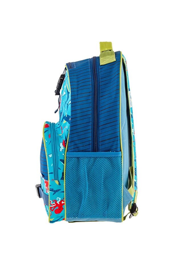 Patterned Backpack Shark - 2