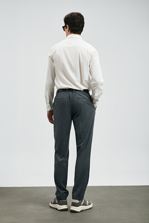 Ferla Erkek Basic Gömlek Regular Fit Beyaz - 6