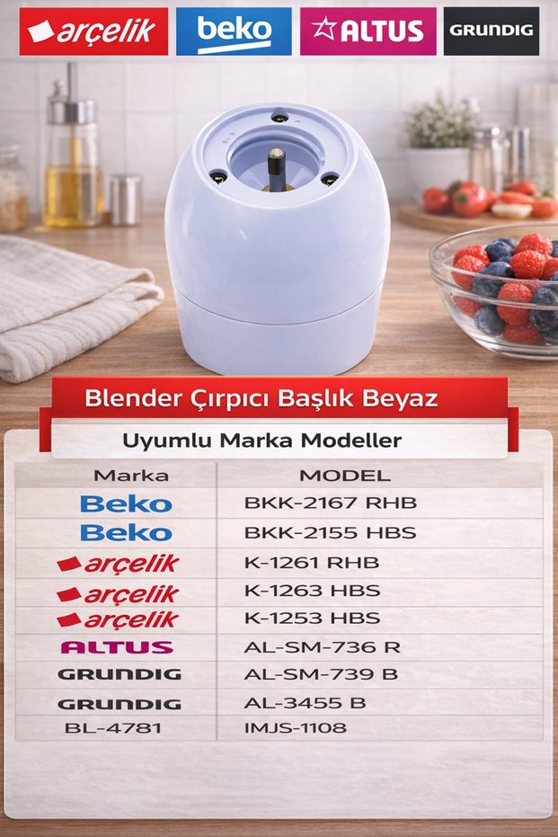 Bl - 4781 Mutfak Robotu Çırpıcı Adaptörü.