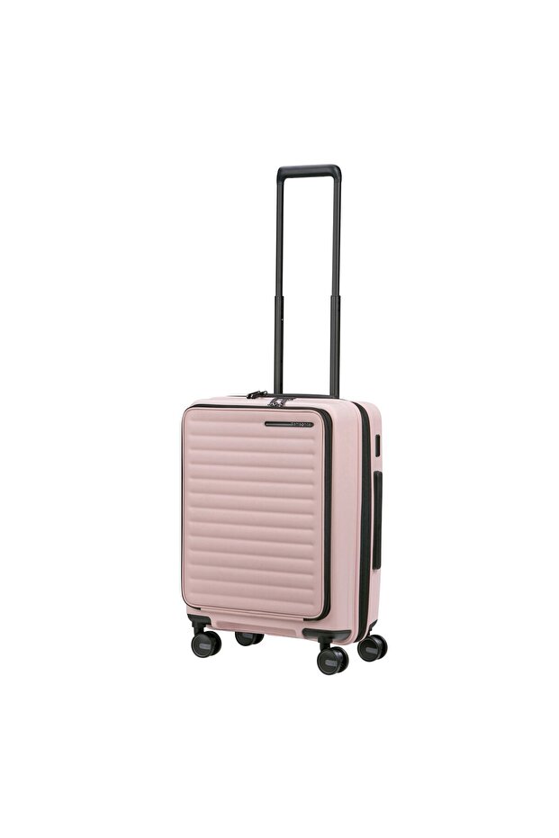 Pembe Restackd - Körüklü 55/20 Kabin Boy Valiz - 6