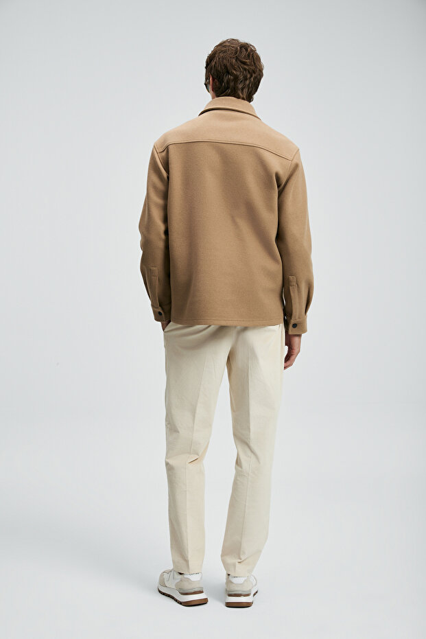 Andre Erkek Örme Ceket Deve Tüyü - 6