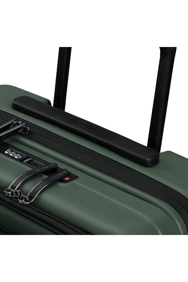 Koyu Yeşil Restackd - Körüklü 55/20 Kabin Boy Valiz - 7