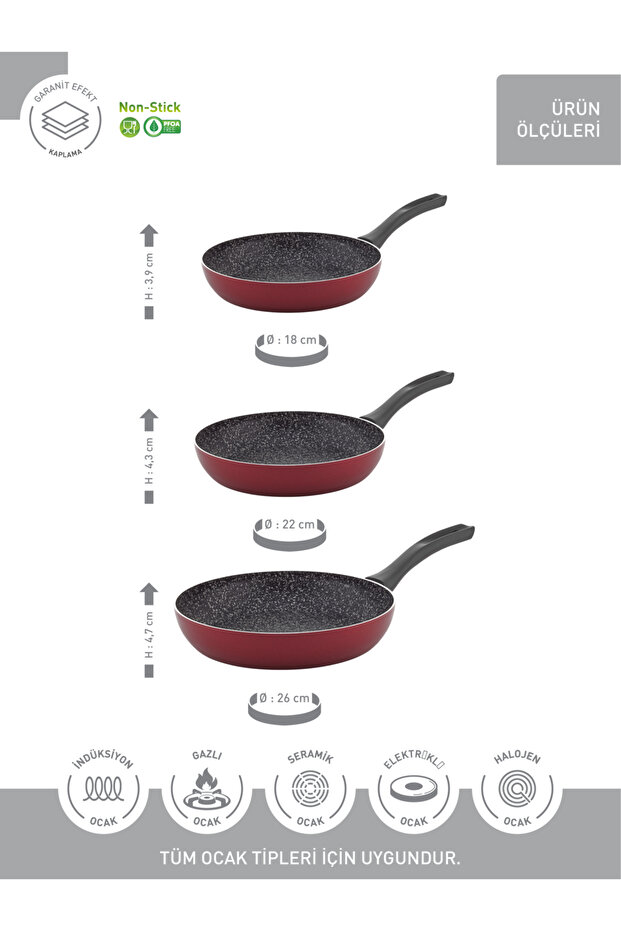 Monna 8 Pcs Tencere Set - 5