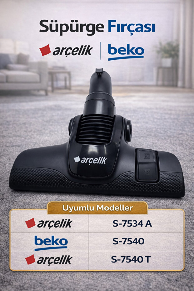 فرشاة المكنسة الكهربائية الرئيسية S 7540 T S 7534 A - 9178008958