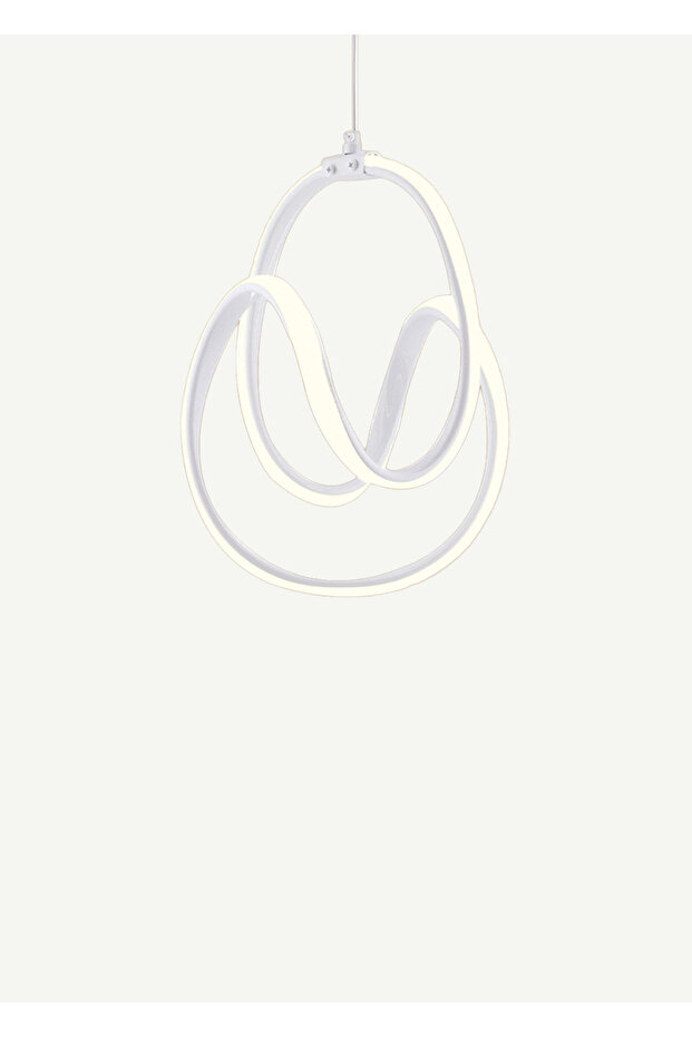 Ruby Led Sarkıt Avize Beyaz (75x30 cm) - 2