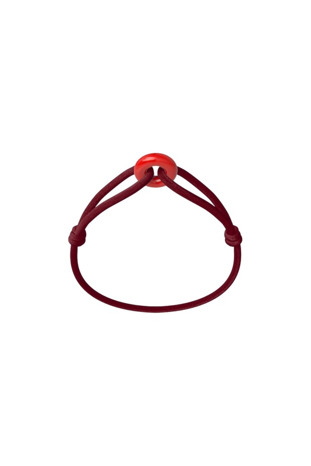 Coral Soho Cord Bracelet