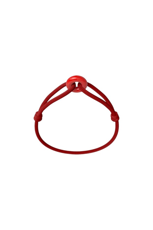 Coral Soho Cord Bracelet