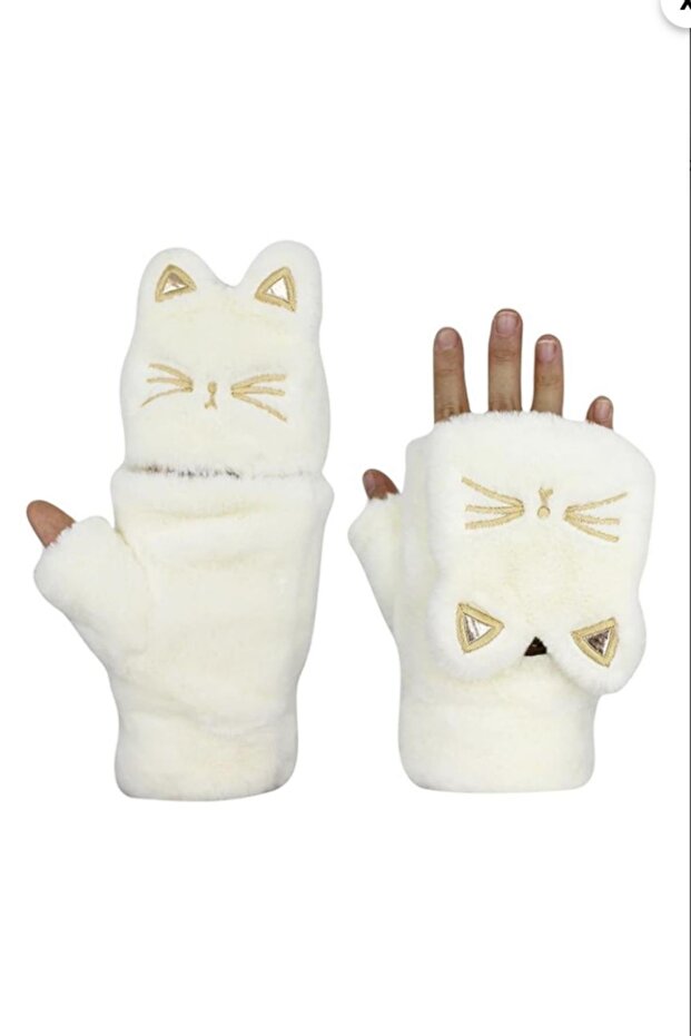 Sevimli Kedi Kışlık Eldiven - 2